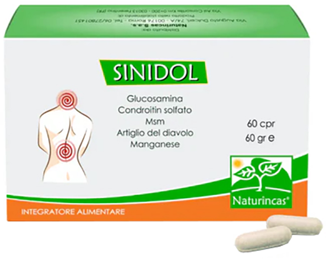 SINIDOL NATURINCAS 60 CAPSULE - Farmadillo