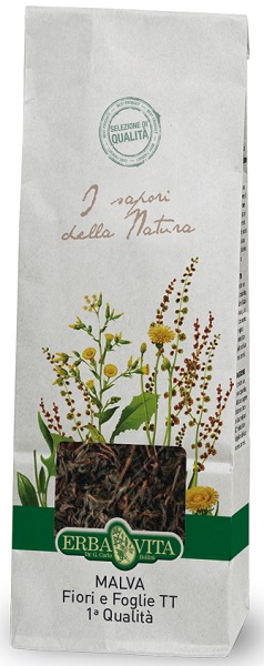 MALVA TAGLIO TISANA 1 QUALITA' FIORI E FOGLIE - Farmadillo