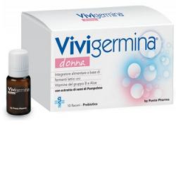 VIVIGERMINA DONNA 10 FLACONCINI 10 ML - Farmadillo