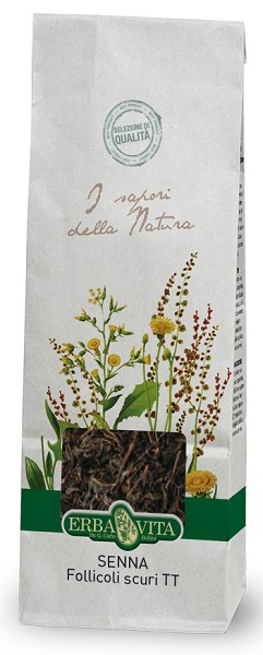 SENNA FOLLICOLI SCURI TAGLIO TISANA 100 G - Farmadillo