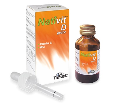 NATIVIT D GOCCE 15 ML - Farmadillo