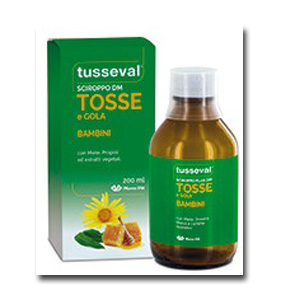 TUSSEVAL SCIROPPO TOSSE BAMBINI 200 ML - Farmadillo