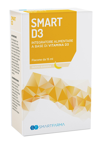 SMART D3 GOCCE 15 ML GUSTO BANANA - Farmadillo