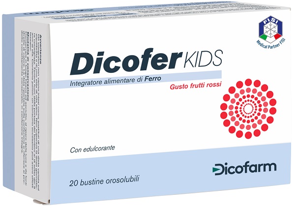 DICOFER KIDS 20 BUSTINE OROSOLUBILI - Farmadillo