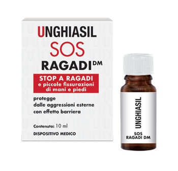 UNGHIASIL SOS RAGADI FLACONE 10 ML CON PENNELLINO E 9 CEROTTI COPRIVERRUCA - Farmadillo