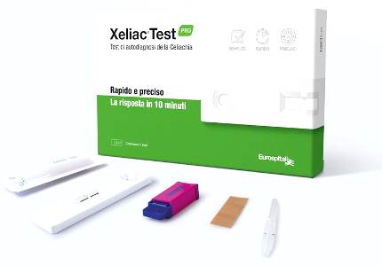 XELIAC TEST PRO DETERMINAZIONE ANTICORPI IGA E IGG ASSOCIATI ALLA MALATTIA CELIACA 1 PEZZO - Farmadillo