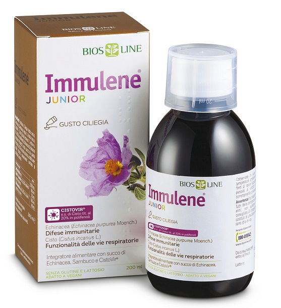 BIOSLINE IMMULENE JUNIOR 200 ML - Farmadillo