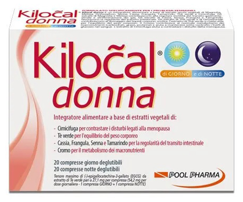 KILOCAL DONNA 40 COMPRESSE - Farmadillo