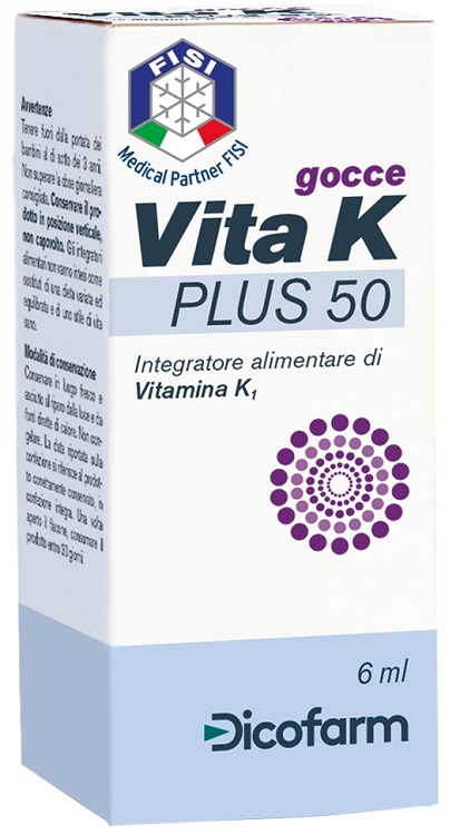 VITA K PLUS 50 GOCCE 6 ML - Farmadillo