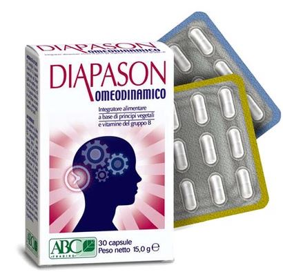 DIAPASON OMEODINAMICO 30 CAPSULE - Farmadillo