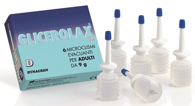GLICEROLAX ADULTI MICROCLISMI EVACUANTI 6 PEZZI X 9 G CONTIENE AMIDO DI RISO - Farmadillo