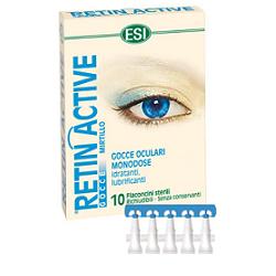 ESI RETIN ACTIVE MIRTILLO GOCCE OCULARI 10 FLACONCINI MONODOSE DA 0,5 ML - Farmadillo