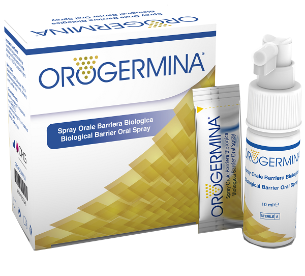 OROGERMINA SPRAY ORALE 2 FLACONI X 10 ML + 2 BUSTINE 1,15 G DI LIOFILIZZATO + 2 NEBULIZZATORI ORALI - Farmadillo