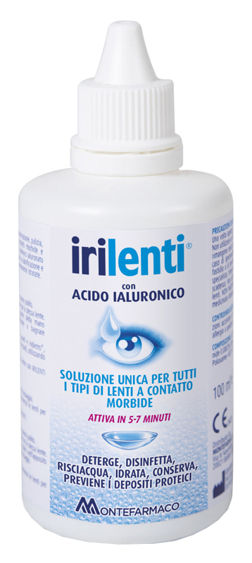 SOLUZIONE UNICA PER LENTI A CONTATTO IRILENTI 100ML - Farmadillo