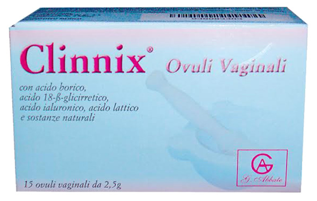 SANOCLIN 15 OVULI VAGINALI 2,5 G - Farmadillo