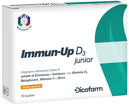 IMMUN UP D3 JUNIOR 10 BUSTINE DA 3 G - Farmadillo