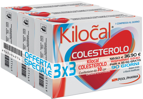 KILOCAL COLESTEROLO 30 COMPRESSE - Farmadillo