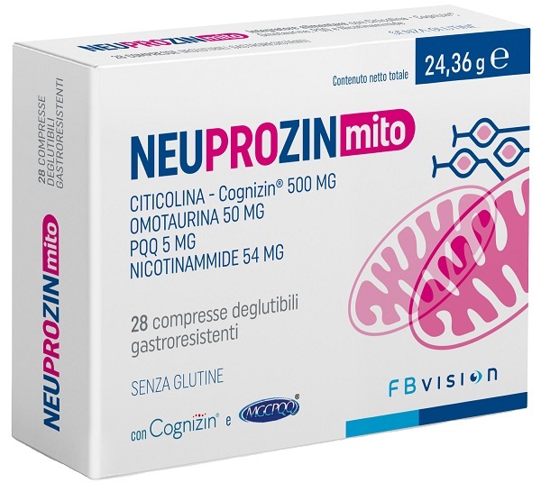 NEUPROZIN MITO 28 COMPRESSE GASTRORESISTENTI - Farmadillo