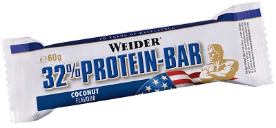 WEIDER 32% PROTEIN BARRETTA COCCO 60 G - Farmadillo