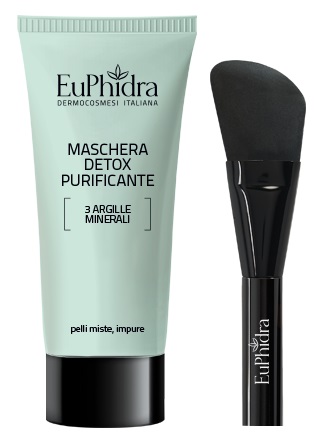 EUPHIDRA MASCH DETOX PURIFICANTE CON PENNELLO - Farmadillo