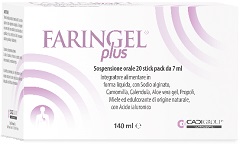 FARINGEL PLUS 20 STICK PACK 7 ML - Farmadillo