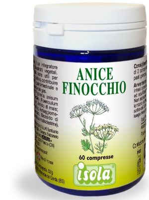 ANICE FINOCCHIO 60 COMPRESSE - Farmadillo