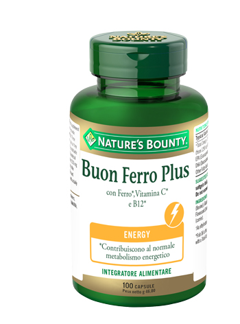 BUON FERRO PLUS 100 CAPSULE - Farmadillo