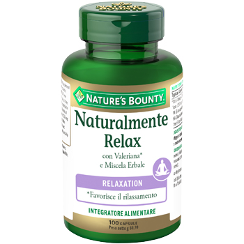 NATURALMENTE RELAX 100 CAPSULE - Farmadillo