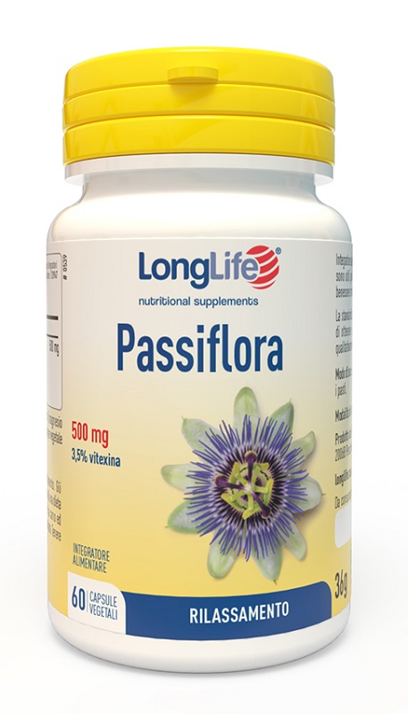 LONGLIFE PASSIFLORA 60 CAPSULE VEGETALI - Farmadillo