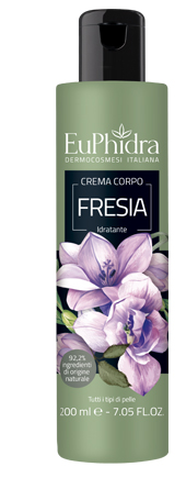 EUPHIDRA CREMA CORPO IDRATANTE FRESIA IN FLACONE CON ETICHETTA - Farmadillo