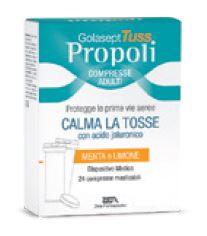 GOLASEPT TUSS PROPOLI CPR TOSSE DISPOSITIVO MEDICO COMPRESSE MASTICABILI ALLA PROPOLI IN ASTUCCIO - Farmadillo