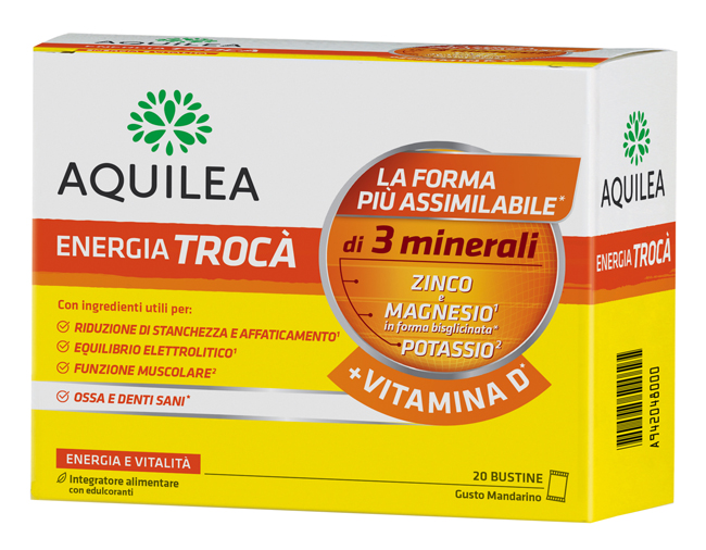 AQUILEA ENERGIA TROCA'+VIT D 20 BUSTINE - Farmadillo