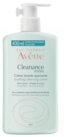 AVENE CLEANANCE HYDRA CREMA DETERGENTE 400 ML - Farmadillo