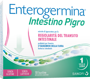 ENTEROGERMINA INTESTINO PIGRO 10 BUSTINE - Farmadillo
