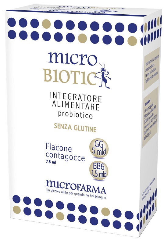 MICROBIOTIC GOCCE 7,5 ML - Farmadillo