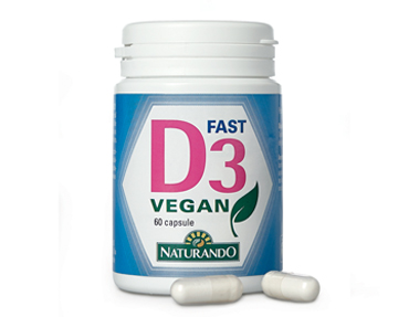 D3 FAST VEGAN 60 CAPSULE - Farmadillo