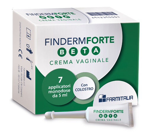 FINDERM FORTE BETA CREMA VAGINALE 7 APPLICATORI MONOUSO 5 G - Farmadillo