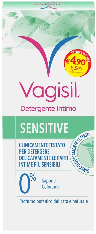 VAGISIL DETERGENTE SENSITIVE 250 ML - Farmadillo