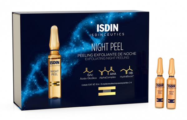 ISDINCEUTICS NIGHT PEEL 10 FIALE 2 ML - Farmadillo