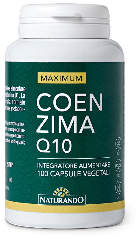 MAXIMUM COENZIMA Q10 100 CAPSULE - Farmadillo