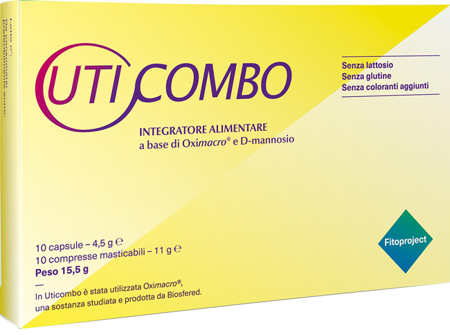 UTICOMBO 10 CAPSULE + 10 COMPRESSE MASTICABILI - Farmadillo