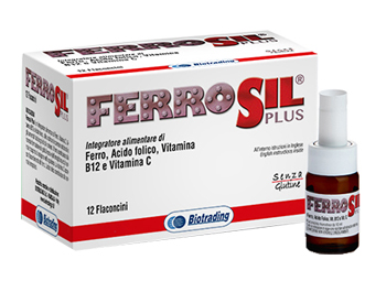 FERROSIL PLUS 12 FLACONCINI - Farmadillo