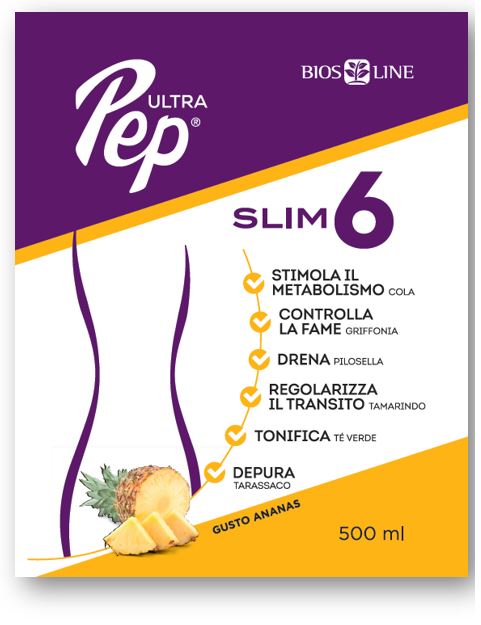 ULTRA PEP SLIM 6 ANANAS 500 ML - Farmadillo