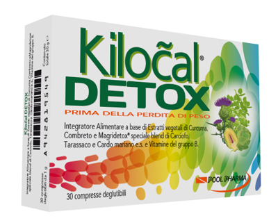 KILOCAL DETOX 30 COMPRESSE - Farmadillo