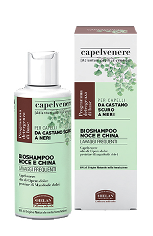 CAPELVENERE BIOSHAMPOO NOCE E CHINA 200 ML - Farmadillo
