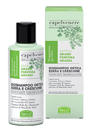 CAPELVENERE BIOSHAMPOO ORTICA EDERA E CRESCIONE 200 ML - Farmadillo