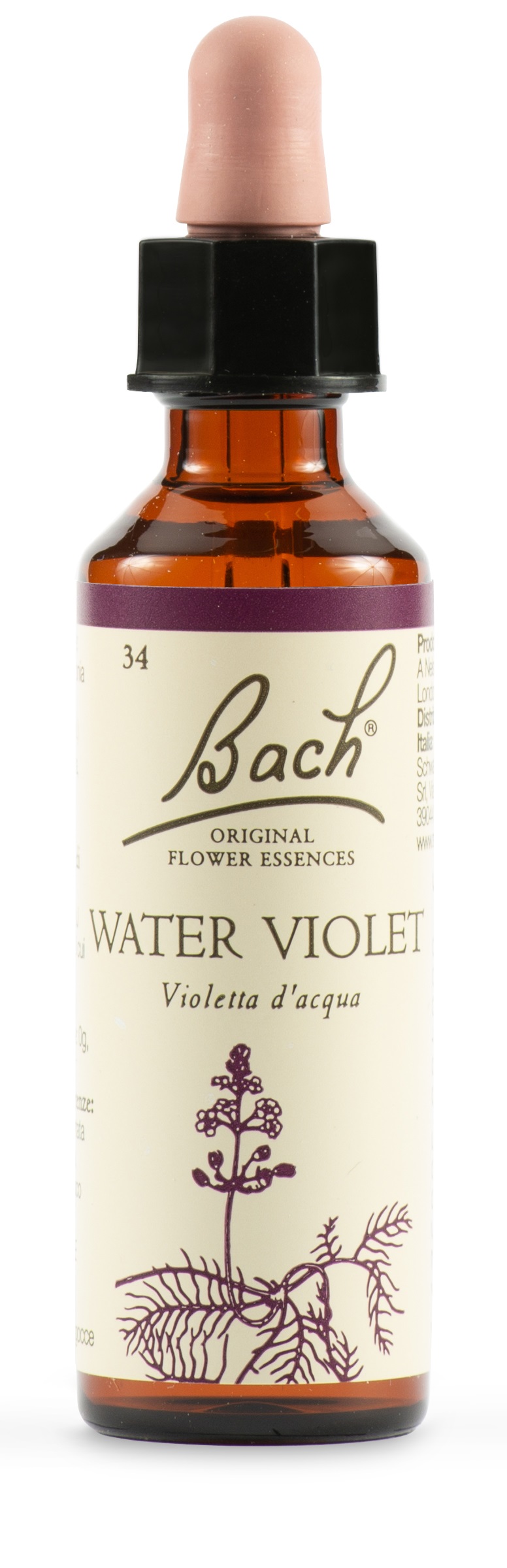 WATER VIOL BACH ORIG 20 ML - Farmadillo