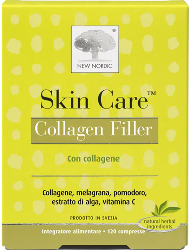 SKIN CARE COLLAGEN FILLER 120 COMPRESSE - Farmadillo