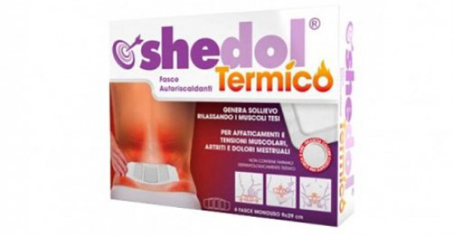 FASCIA AUTORISCALDANTE SHEDOL TERMICO 6 PEZZI - Farmadillo