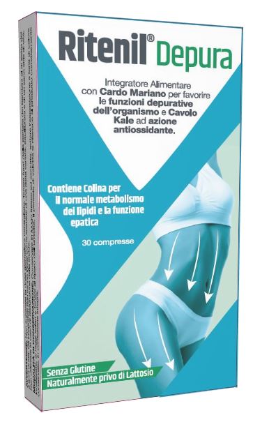 RITENIL DEPURA 30 COMPRESSE - Farmadillo